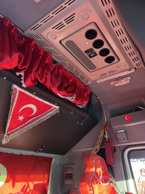 Samsun Elektrikli Tır Tavan Park Kliması