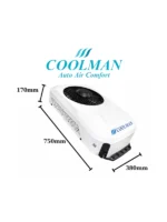 COOLMAN SPLİT ELEKTRİKLİ KLİMA SETİ - Görsel 3