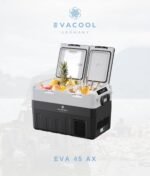 Evacool Germany EVA 45 AX Çift Kapak Çift Kontrol Araç İçi Buzdolabı - Görsel 3
