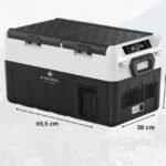 Evacool Germany EVA 35 AX çift kapak çift kontrol araç içi buzdolabı