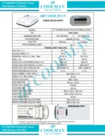 CT-1500 MD-X Elektrikli Tavan Park Kliması (12V-24V) - Görsel 5