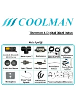 Coolman Thermon T4 Marin Dijital Dizel Isıtıcı ProTimer (5kW)