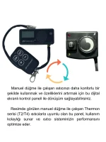 Coolman Demmon Thermon Haftalık Programlı Uyku Modlu Kontrol Paneli - Görsel 2