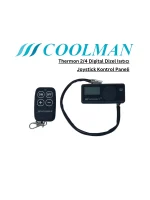 Coolman Demmon Thermon Haftalık Programlı Uyku Modlu Kontrol Paneli - Görsel 4