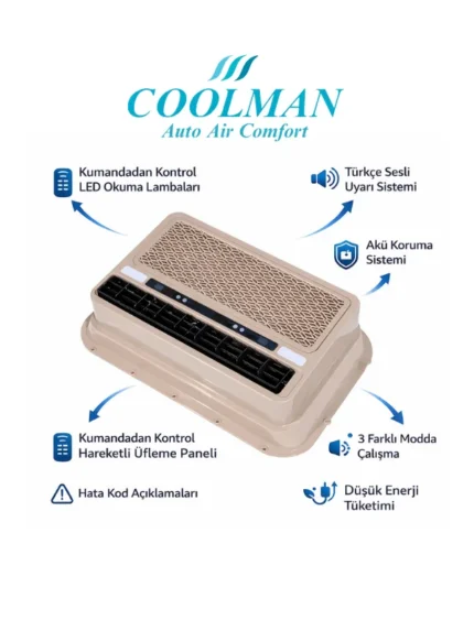 COOLMAN D-10000 PLUS ALT PANEL EXCELLANCE (KOMPLE)