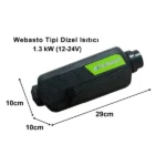Coolman Webasto Tipi Dizel Isıtıcı 1.3 kW (12-24V)