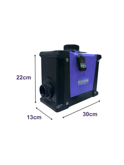 Coolman Webasto Tipi Mini Taşınabilir Dizel Isıtıcı A33 (1.3kW) 12V 24V