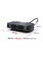 Gizli Elektrikli Klima Seti Yatay 405 Evaporatörlü – (12V/24V) - Görsel 3