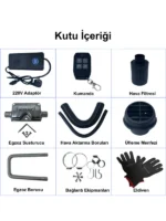 Coolman Webasto Tipi A44 Mini Portatif Dizel Isıtıcı (2.8kW) - Görsel 3