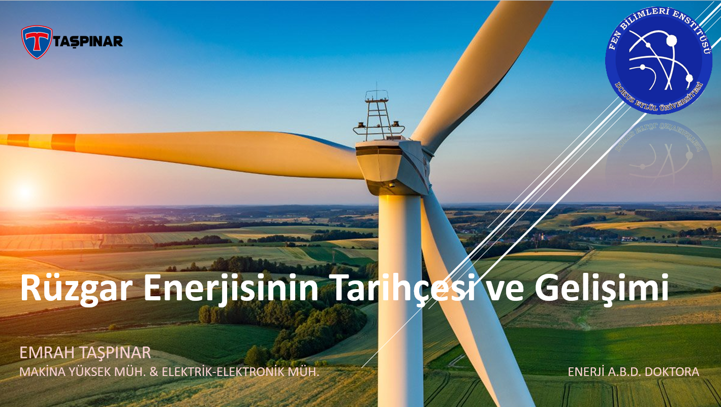 Rüzgar Enerjisinin Tarihçesi