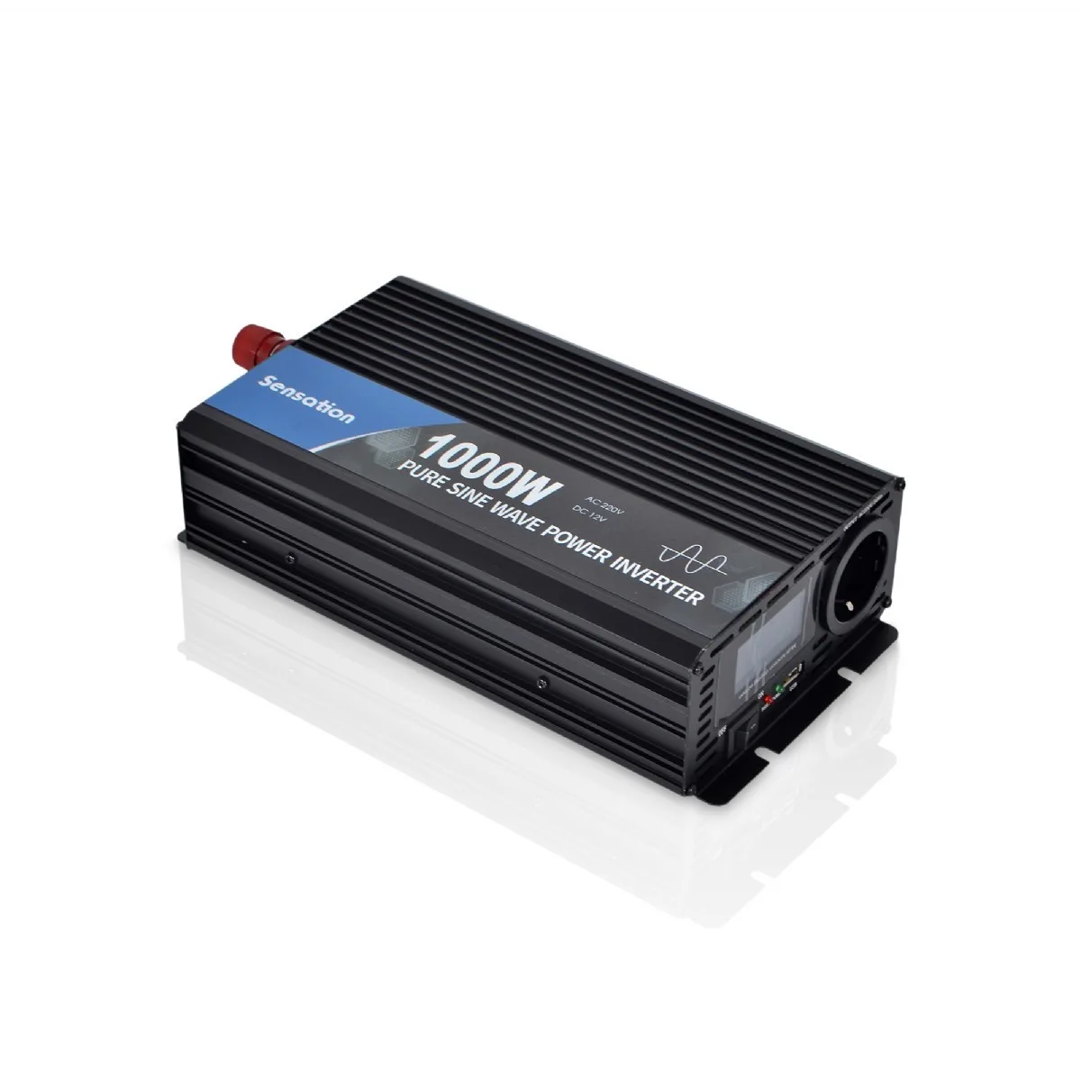 SENSATION 1000W 1KW Tam Sinüs İnvertör – Ekranlı 12V/220V Çevirici - Görsel 4