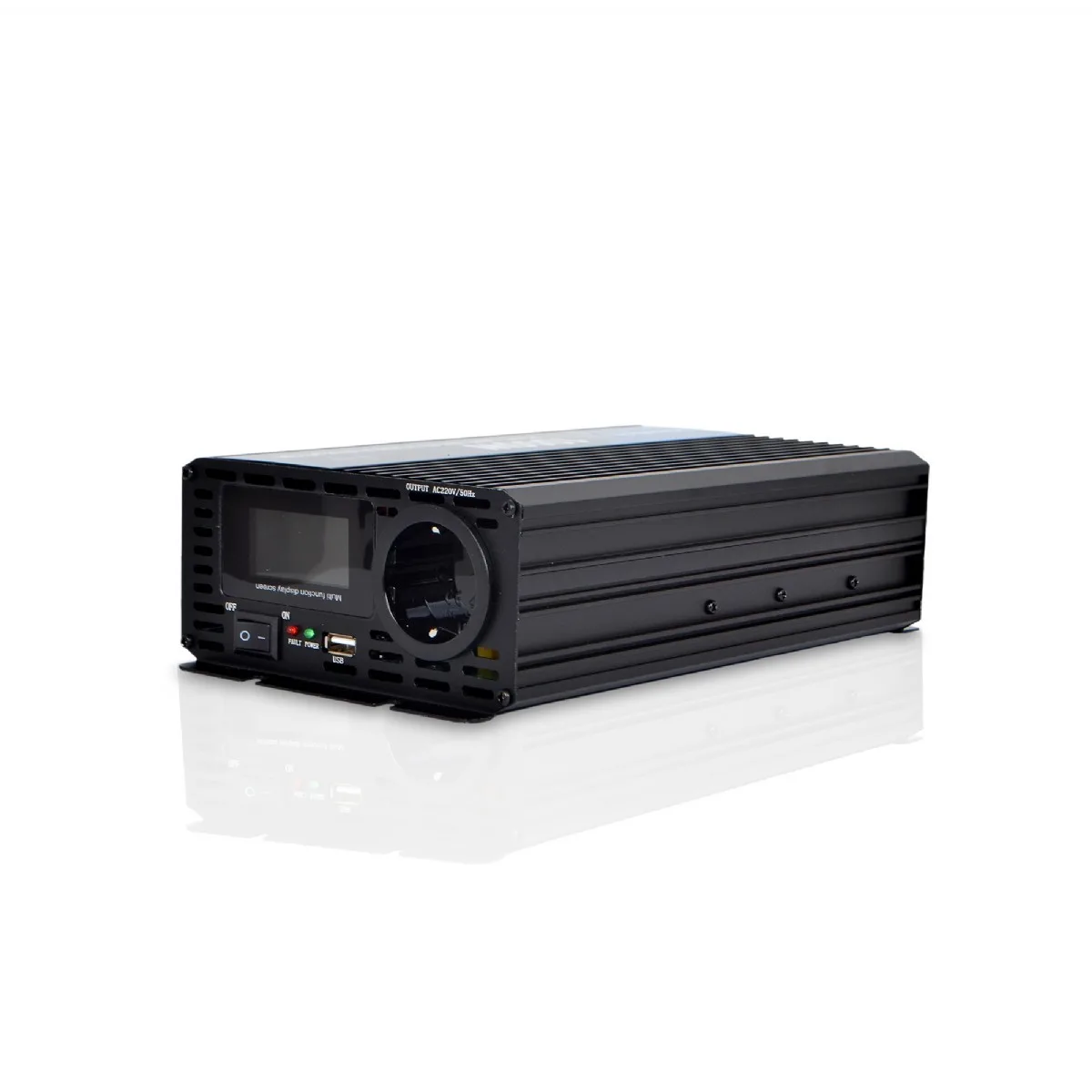 SENSATION 1000W 1KW Tam Sinüs İnvertör – Ekranlı 12V/220V Çevirici - Görsel 2