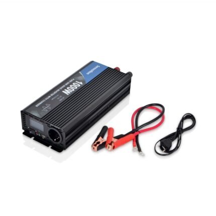 SENSATION 1000W 1KW Tam Sinüs Şarjlı (15A) İnvertör – Ekranlı 12V/220V Çevirici