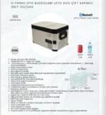 U-FRİGO OTO BUZDOLABI LETO DUO ÇİFT KAPAKLI 35LT - Görsel 3
