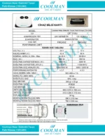 Coolman Çift Fanlı Elektrikli Tavan Park Kliması 12-24 Volt - Görsel 8