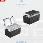 EVACOOL EU CAMP 40LT Çift Kapak Taşınabilir Buzdolabı Dondurucu