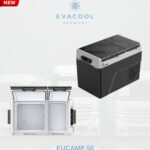 EVACOOL EU CAMP 50LT Çift Kapak Taşınabilir Buzdolabı Dondurucu